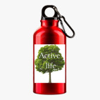 Металлическая бутылка 400 мл UV-DTF