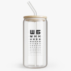 Банка с бамбуковой крышкой