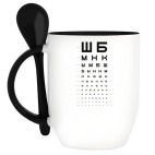 Кружка с ложкой