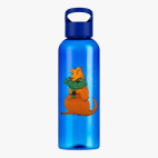 Прозрачная спортивная бутылка