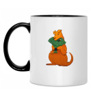 Кружка двухцветная