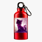 Металлическая бутылка 400 мл UV-DTF