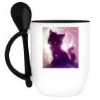 Кружка с ложкой