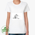 Женская футболка органик