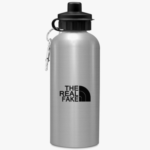 Бутылка с карабином (500 мл) The North Face(пародия)