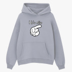 Толстовка худи оверсайз