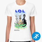 Женская спортивная футболка