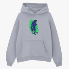 Толстовка худи оверсайз