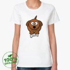 Женская футболка органик