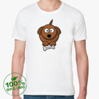 Мужская футболка органик