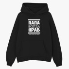 Толстовка худи оверсайз