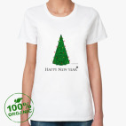 Женская футболка органик