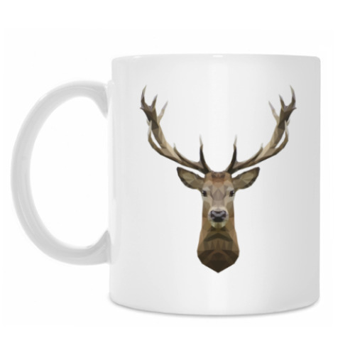 Кружка с принтом Deer (Олень)