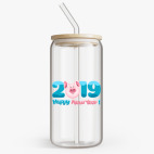 Банка с бамбуковой крышкой