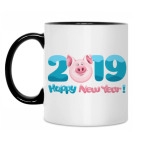 Кружка двухцветная