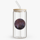 Банка с бамбуковой крышкой