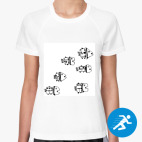 Женская спортивная футболка