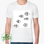 Мужская футболка органик