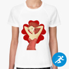 Женская спортивная футболка