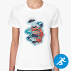 Женская спортивная футболка