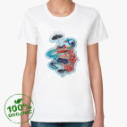 Женская футболка органик