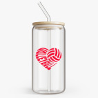 Банка с бамбуковой крышкой