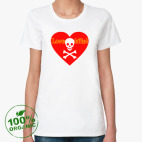 Женская футболка органик