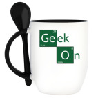 Кружка с ложкой