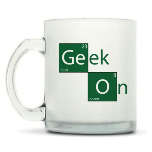 Кружка матовая Geek On