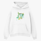 Толстовка худи оверсайз