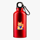 Металлическая бутылка 400 мл UV-DTF