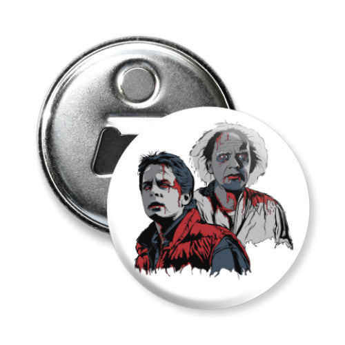 Магнит-открывашка с принтом Back to the dead