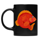 Кружка цветная UV-DTF