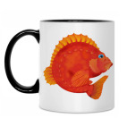 Кружка двухцветная