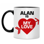 Кружка двухцветная