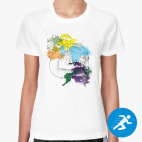 Женская спортивная футболка