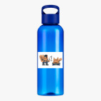 Прозрачная спортивная бутылка