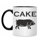 Кружка двухцветная