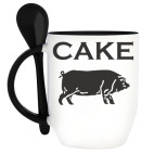 Кружка с ложкой