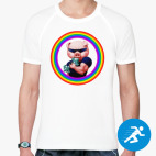 Мужская спортивная футболка