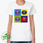 Женская футболка органик