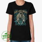 Женская футболка органик