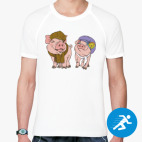 Мужская спортивная футболка