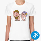 Женская спортивная футболка