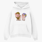 Толстовка худи оверсайз