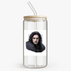 Банка с бамбуковой крышкой