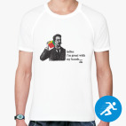 Мужская спортивная футболка