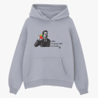 Толстовка худи оверсайз