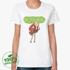 Женская футболка органик