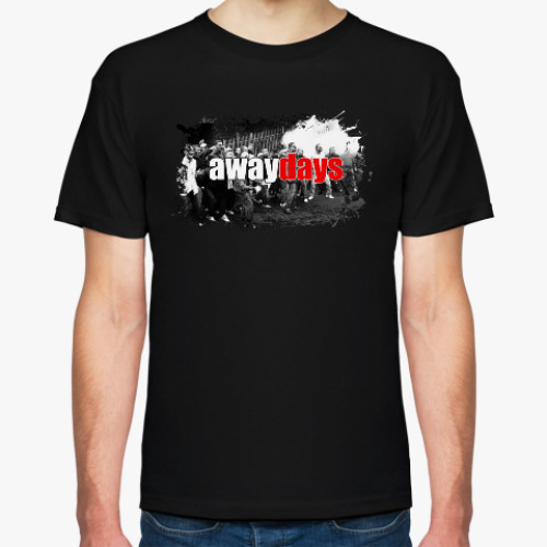 Футболка с принтом awaydays - Football F